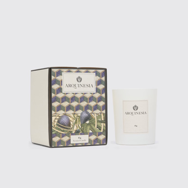 Side view of Arquinesia Fig Candle Fig scented candle 180 g