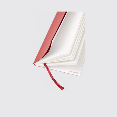Camper Notebook by Martí Guixé Red notebook