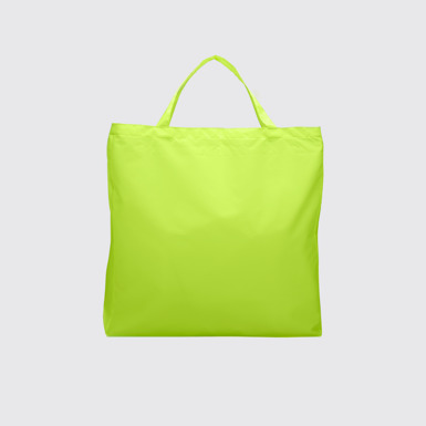 Back view of Neon Shopping Bag Shoulder Bags for Unisex