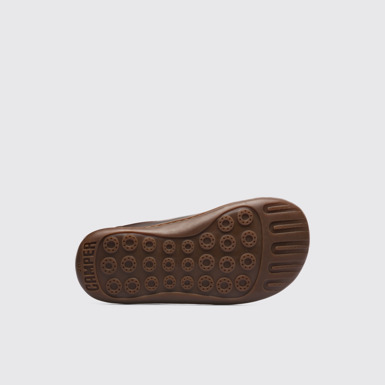 The sole of Peu Brown Sneakers for Kids