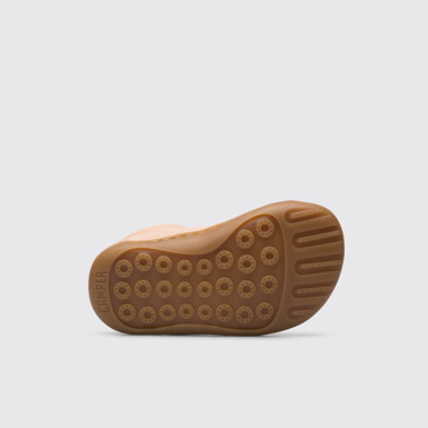 The sole of Peu Pink shoe for girls