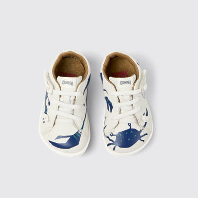 Twins Zapatos de piel multicolor para niños.