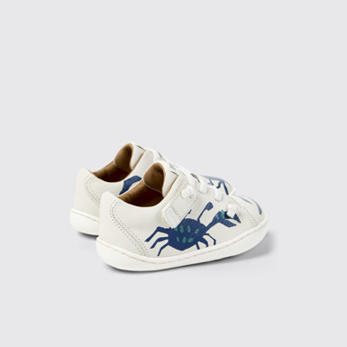 Twins Zapatos de piel multicolor para niños.