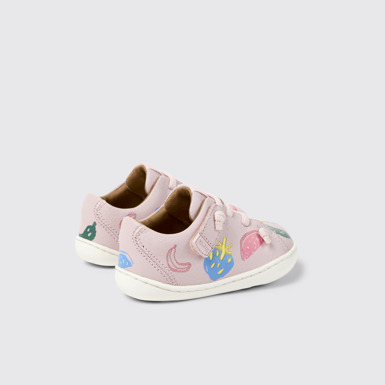 Twins Chaussures en cuir multicolores pour enfants.