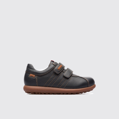 Side view of Pelotas Blue Sneakers for Kids