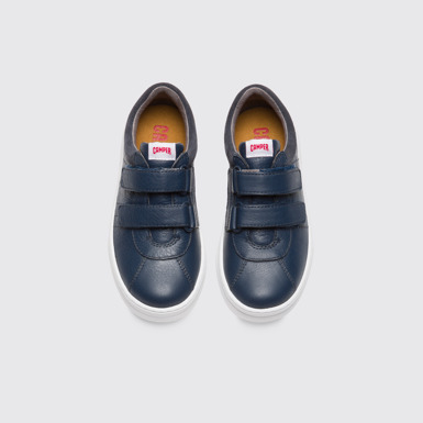 Overhead view of Runner Blue Sneakers for Kids