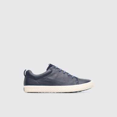 Side view of Pursuit Blue Sneakers for Kids