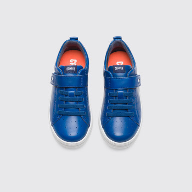 Overhead view of Runner Blue Sneakers for Kids