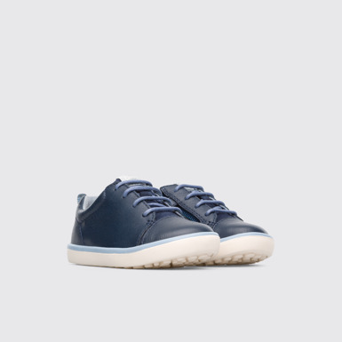 Front view of Pursuit Blue Sneakers for Kids