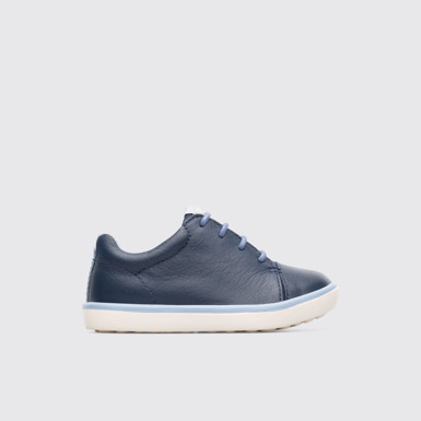 Side view of Pursuit Blue Sneakers for Kids
