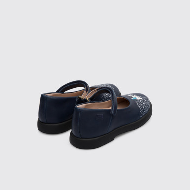 Back view of Twins Blue Ballerinas for Kids