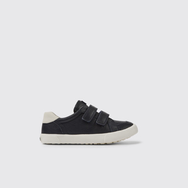 Pursuit Sneakers en blanco y azul oscuro para niños