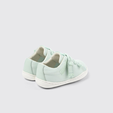 Peu Blue Textile/Leather Basket