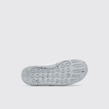 The sole of Peu Touring White shoe with velcro and laces for kids