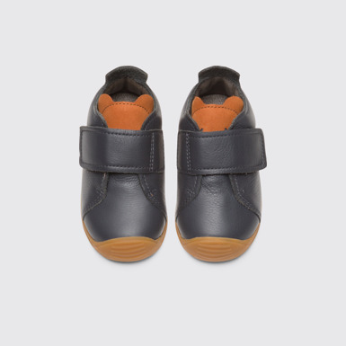 Overhead view of Twins Dark grey TWINS sneaker for boys