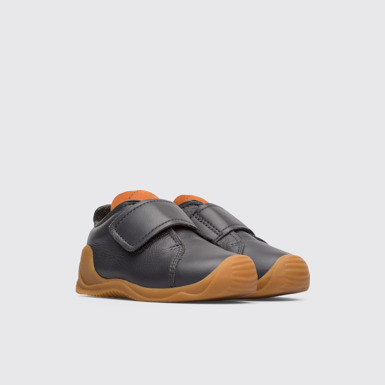 Front view of Twins Dark grey TWINS sneaker for boys