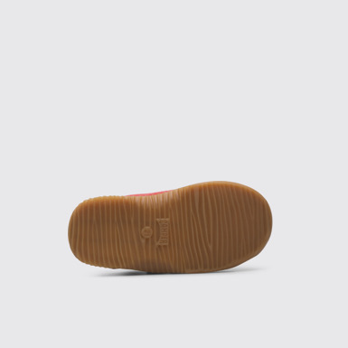 The sole of Dadda Red sneaker for kids