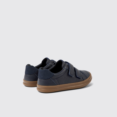 Pursuit Sneakers azules de piel y nobuk para niños