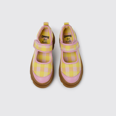 Brutus Merceditas en rosa y amarillo para niños