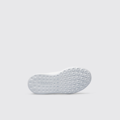 The sole of Driftie Multicoloured sneaker with laces for kids