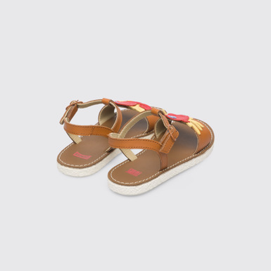 Back view of Twins Multicoloured sandal for girls