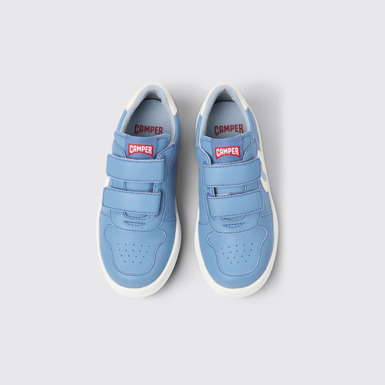 Runner Blauer Kindersneaker aus Leder