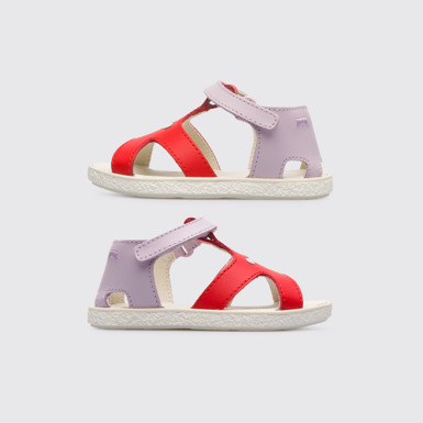 Side view of Twins Multicoloured TWINS sandal