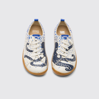 Overhead view of Twins Multicoloured shoe for kids