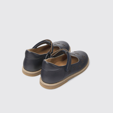 Savina Zapatos azul marino de piel para niños