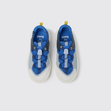 CRCLR Sneakers en blanco y azul para niños