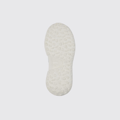 The sole of CRCLR Blue and white  sneakers for kids