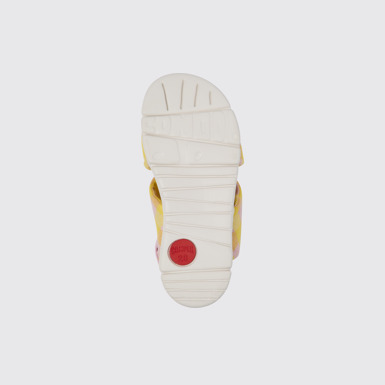 The sole of Oruga Multicolored sandals for kids