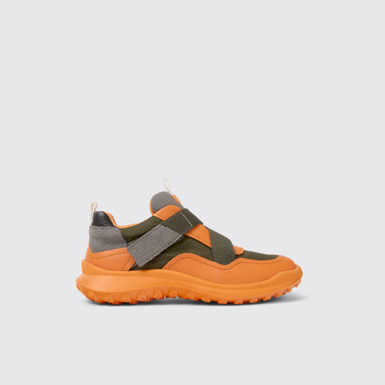 CRCLR Tenis de piel y tejido multicolor