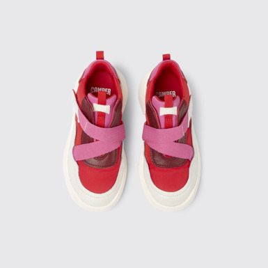 CRCLR Tenis de piel y tejido multicolor