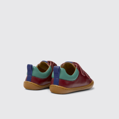 Back view of Peu Multicolored leather shoes
