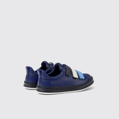 Back view of Twins Multicolored leather sneakers