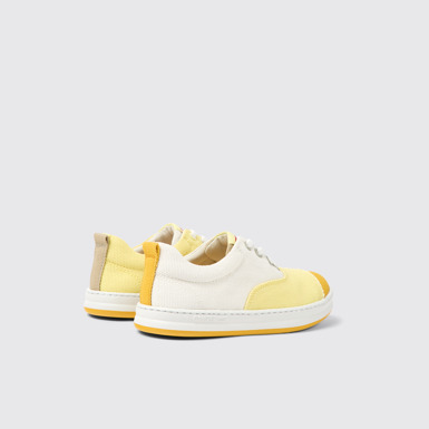Back view of Twins Multicolored textile sneakers for kids