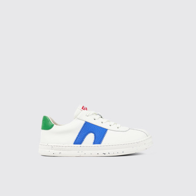 Twins Białe sneakersy ze skóry