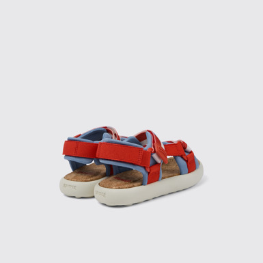 Back view of Pelotas Flota Multicolored Textile Sandal