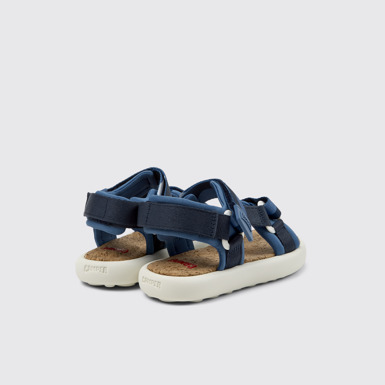 Back view of Pelotas Flota Multicolored Recycled PET Sandals for Kids.