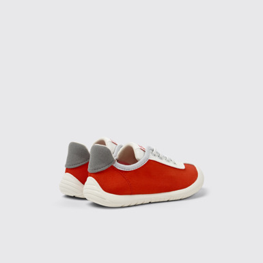 Back view of Peu Multicolor Recycled PET Sneakers for Kids.