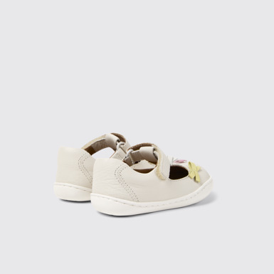 Back view of Twins Multicolor Leather Closed Sandals for Kids.