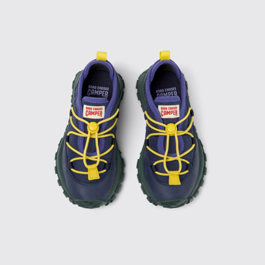 Bobo Choses x Camper Sneaker de teixit i pell multicolor per a nens.