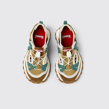 Drift Trail Chaussures semi-ouvertes pour enfants en textile multicolore et en cuir nubuck.