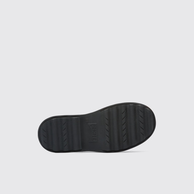 The sole of Norte Brown Boots for Kids