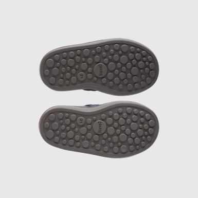 The sole of Twins Blue Boots for Kids