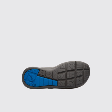 The sole of Ergo Blue ankle boot for boys