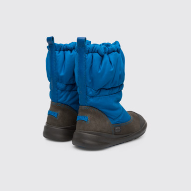 Back view of Ergo Blue mid boot for boys