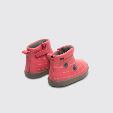 Twins Botín TWINS rosa con cremallera para niña