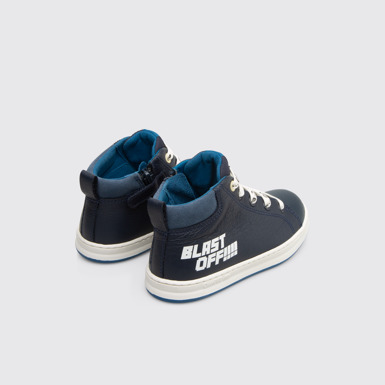 Back view of Twins Blue TWINS sneaker for boys